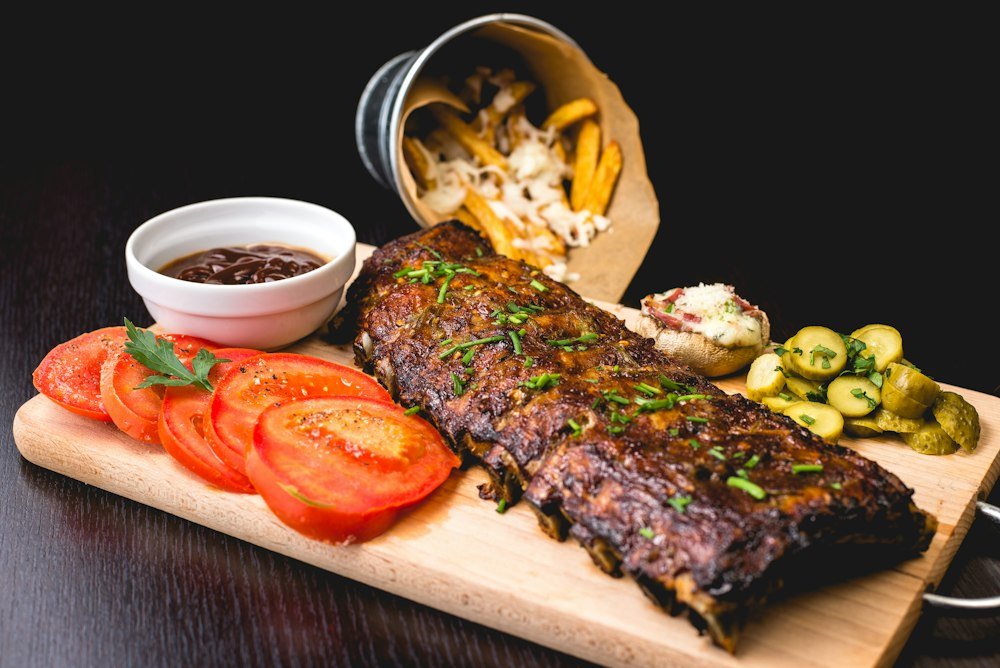 Culinary dish presentation prepared with care and precision